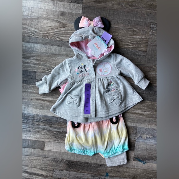 Minnie Mouse Baby Girl Outfit 3 Months NWT - Picture 4 of 11